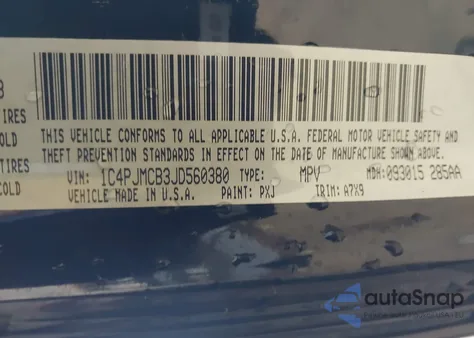 2018 Jeep Cherokee Latitude 4X4 из США, поврежденный, VIN 1C4PJMCB3JD560380